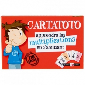 couverture jeu de société Cartatoto multiplications