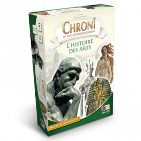 couverture jeu de société Chroni - L&#039;Histoire des Arts