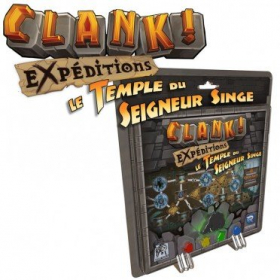 couverture jeux-de-societe Clank! - Expéditions 2 ! Le Temple du Seigneur Singe