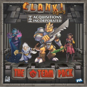 couverture jeu de société Clank! : Legacy - Acquisitions Incorporated C-Team Pack