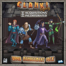 couverture jeu de société Clank! : Legacy - Acquisitions Incorporated Upper Management Pack