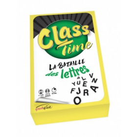 couverture jeu de société Class Time : la Bataille des Lettres (55 cartes)