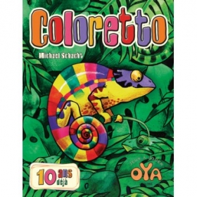 couverture jeu de société Coloretto 10 ans VF