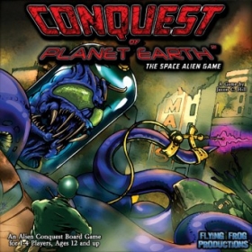 couverture jeu de société Conquest of Planet Earth: The Space Alien Game