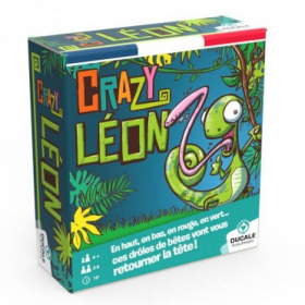 couverture jeu de société Crazy Leon