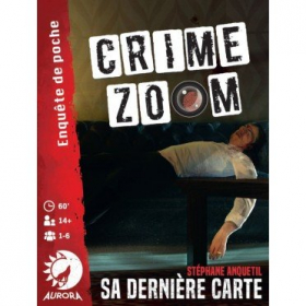 couverture jeu de société Crime Zoom - Sa Dernière Carte