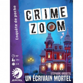 couverture jeu de société Crime Zoom - Un Ecrivain Mortel