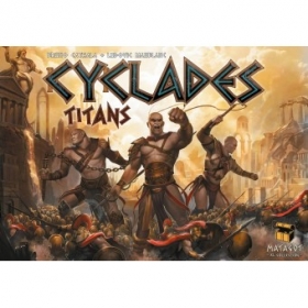 couverture jeu de société Cyclades - Extension Titans