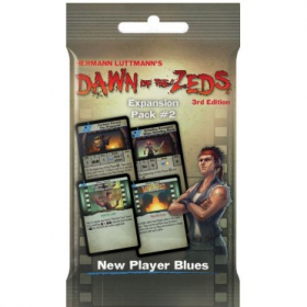 couverture jeu de société Dawn of the Zeds 3nd Edition - Expansion Pack 2 : New Player Blues