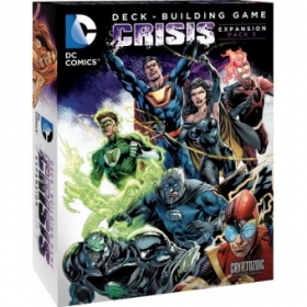 couverture jeu de société DC Comics Deck Building Game - Crisis Expansion Pack 3