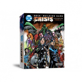 couverture jeu de société DC Comics Deck Building Game - Crisis Expansion Pack 4
