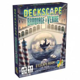couverture jeu de société Deckscape - Braquage à Venise