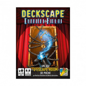 couverture jeu de société Deckscape - Derrière le Rideau