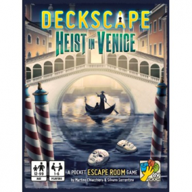 couverture jeu de société Deckscape - Heist in Venice