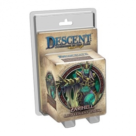 couverture jeu de société Descent : Zarihelll Lieutenant Pack