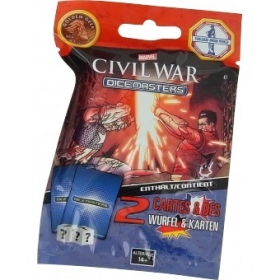 couverture jeu de société Dice Masters VF - Civil War : Booster
