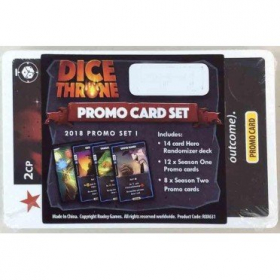 couverture jeu de société Dice Throne - Promo Card Set