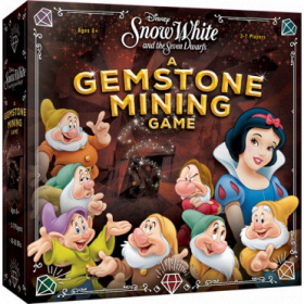 couverture jeu de société Disney&#039;s Snow White and the Seven Dwarfs : A Gemstone Mining Game