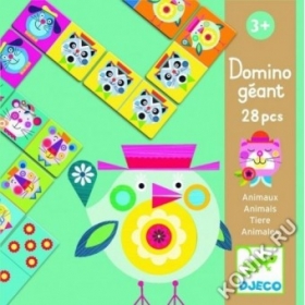 couverture jeux-de-societe Domino Géant - Animaux