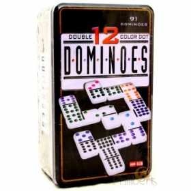 couverture jeux-de-societe Dominos Double 12 (Loisirs Nouveaux)-Occasion