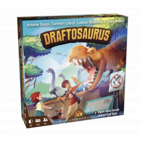 couverture jeu de société Draftosaurus
