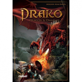 couverture jeu de société Drako: Dragon &amp; Dwarves
