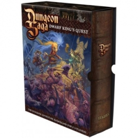 couverture jeu de société Dungeon Saga : The Dwarf King&#039;s Quest (Anglais)