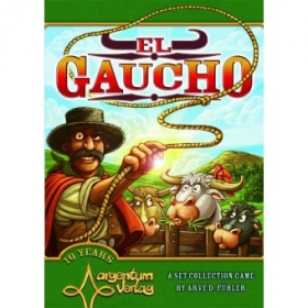 couverture jeu de société El Gaucho (Anglais)