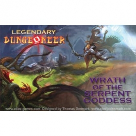 couverture jeu de société Epic Dungeoneer - Wrath of the Serpent Goddess