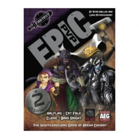 couverture jeux-de-societe Epic PVP: Fantasy - Expansion 2 (Halfling, Cat Folk, Cleric, Dark Knight)