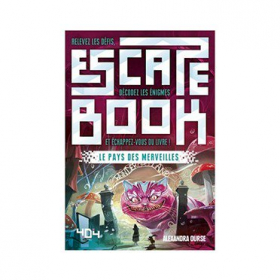 couverture jeu de société Escape Book - Le Pays Des Merveilles