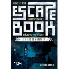 couverture jeu de société Escape Book - Le Piège de Moriarty