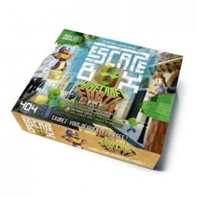 couverture jeux-de-societe Escape Box - Minecraft Earth