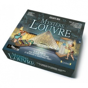 couverture jeu de société Escape Box - Mystère au Louvre