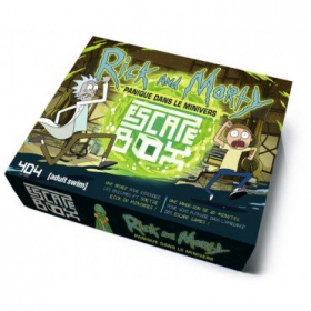 couverture jeu de société Escape Box - Rick &amp; Morty