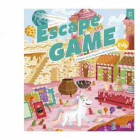 couverture jeu de société Escape Game Kids - Echappe-Toi du Royaume des Bonbons!