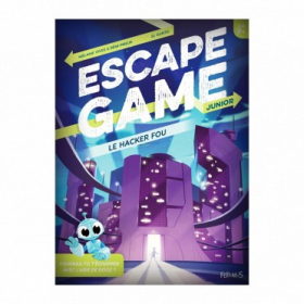 couverture jeu de société Escape Game Kids - Le Hacker Fou