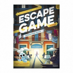 couverture jeu de société Escape Game Kids - Opération Pizza