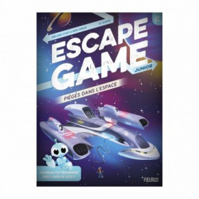 couverture jeu de société Escape Game Kids - Piégés Dans L&#039;Espace
