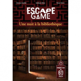couverture jeu de société Escape Game - La Nuit à la Bibliothèque