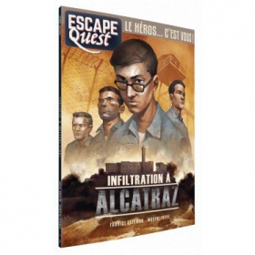 couverture jeu de société Escape Quest - Infiltration à Alcatraz