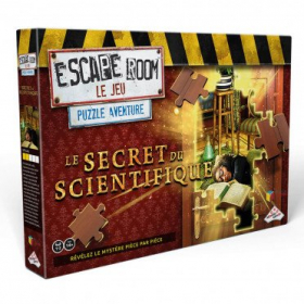couverture jeu de société Escape Room : Puzzle Aventure - Le Secret du Scientifique