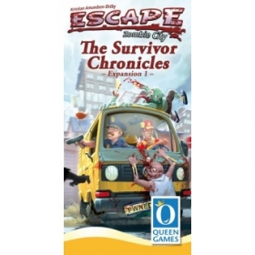 couverture jeu de société Escape : Zombie City - The Survivor Chronicles (MLV)