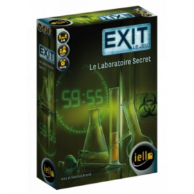 couverture jeux-de-societe Exit : Le Laboratoire Secret