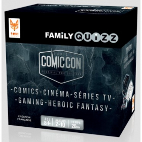 couverture jeux-de-societe Family Quizz - Comic Con