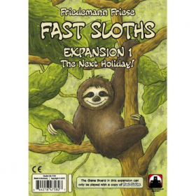 couverture jeu de société Fast Sloths – The Next Holiday!