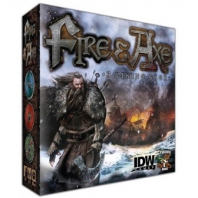 couverture jeux-de-societe Fire & Axe: A Viking Saga - Occasion