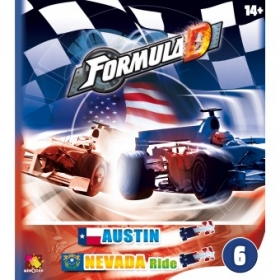 couverture jeu de société Formula D : Austin / Nevada Ride
