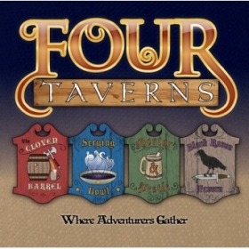 couverture jeu de société Four Taverns