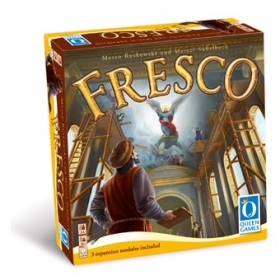 couverture jeux-de-societe Fresco + Extension (Modules 1+2+3) (Anglais)